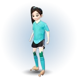 Piya · high ponytail